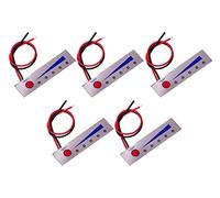 TECNOIOT 5 pcs Battery Capacity Indicator Power Level Checker for 3S 12.6V 18650 Li-ion Batteries
