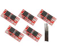 TECNOIOT 5pcs 2S 10A 8.4V Li-ion Lithium 18650 Charge BMS PCM Battery Protection Board + 5pcs Nickel Strip