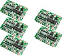 TECNOIOT 5pcs 6S 15A 24V PCB BMS Protection Board For 6 Pack 18650 Li-ion Lithium Battery