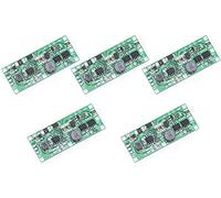 TECNOIOT 5pcs DC 5V-12V to 12V UPS Uninterruptible Power Supply 18650 Battery Protection Board
