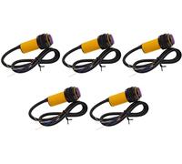 TECNOIOT 5pcs E18-D80NK Infrared Obstacle Avoidance Photoelectric Sensor Proximity Switch
