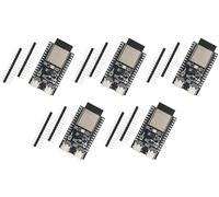 TECNOIOT 5pcs ESP32-C6 Dual Type-C Development Board N16 16MB Flash ESP32 WiFi + Bluetooth WiFi6