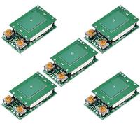 TECNOIOT 5pcs HFS-DC06 5.8GHz Microwave Radar Sensor Switch Module ISM Waveband 5V 5.8G