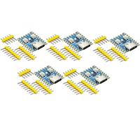 TECNOIOT 5pcs RP2040-Zero RP2040 for Raspberry Pi Microcontroller PICO Development Board