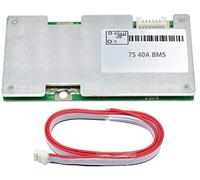 TECNOIOT 7S 40A 24V Li-ion Lipo Lithium 18650 Battery Power Protection Board with Balance