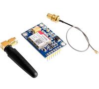 TECNOIOT SIM800L V2.0 5V Wireless GSM GPRS MODULE Quad-Band with Antenna Cable Cap |SIM800L Wireless GPRS GSM Module SIM Board 5V Quadband QUAD BAND L Shape Antenna for Arduino