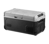 Tecnolove 12V Car Refrigerator,32QT Portable Fridge Freezer with Blow Expansion Evaporator,-4℉~68℉ 12/24V DC & 120-240V AC Freezer Cooler for Truck RV SUV Camping Travel，Reversible Door