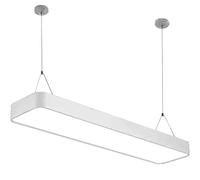 TECNOLUX EURO White LED Panel Light Surface 120 X 20cm Rectangular Black 45W Cold Light 6400K