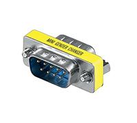 tecnostore® Serial SUB-D 9 Pin Male Female Connector Gender Changer M F VGA Adapter