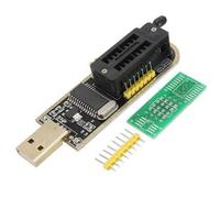 TECNOULAB 1pcs CH341A USB Programmer 24 25 Series EEPROM Flash BIOS with Software and Driver