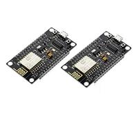 TECNOULAB 2 pcs NodeMcu V3 WeMos WiFi Wireless Module CH340 Development Board ESP8266 ESP12E