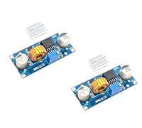 TECNOULAB 2pcs 5A XL4015 DC-DC Adjustable Step Down Power Module LED Lithium Battery Charger