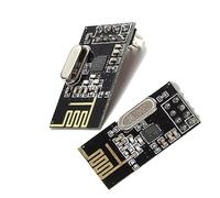 TECNOULAB 2pcs NRF24L01 2.4GHz Wireless Transceiver Modules
