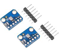 TECNOULAB 2pcs SPH0645 I2S MEMS Sensor Board Module Breakout Microphone SPH0645LM4H DC 1.6-3.6V