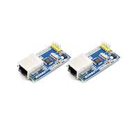 TECNOULAB 2pcs W5500 TCP/IP 51/STM32 MCU Ethernet Network Modules on W5100