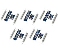 TECNOULAB 5 pcs ASK STX882 Transmitter + SRX882 Receiver + 2 pcs Antennas 433MHz 100 meters