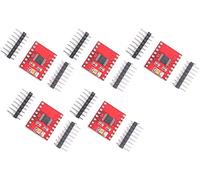 TECNOULAB 5pcs DRV8833 2-Channel Dual H-Bridge DC Motor Driver Module