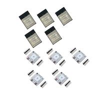 TECNOULAB 5pcs ESP-WROOM-32 ESP32 ESP-32S ESP-32 Bluetooth & WIFI Dual Core CPU DOIT + 5pcs Adapter Board