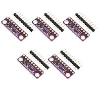 TECNOULAB 5pcs I2C ADS1115 16bit 16bit ADC 4 Channel Gain Amplifier Module