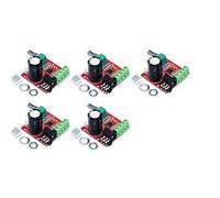 TECNOULAB 5PCS PAM8610 12V Mini Hi-Fi Stereo Audio Amplifier 2X10W Dual Channel Class D
