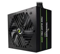 Tecnoware Free Silent PRO 650 Power Supply for Advanced PCs with NVIDIA GeForce GTX - RTX Graphics Card, Silent Fan, PCI-E Connectors, CPU 4+4, SATA, Molex