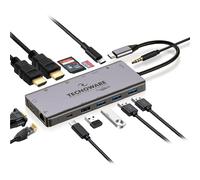 Tecnoware Hub USB TypeC, 13 in 1 Adapter, compatible with MacBook, Notebook, ...
