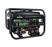 Tecnoware Power Systems - 4200VA Power Generator | 4-Stroke Petrol | Electric and Manual Start | Long Range with 15L Tank | Ideal for Camping and Construction Sites, Black