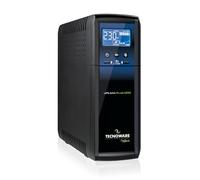 Tecnoware Power Systems Exa Plus 1000VA Uninterruptible Power Supply, Blackout Protection for MAC, Gaming PCs & Consoles, AVR Stabilizer, USB & RJ11/RJ45 Ports, 1000VA
