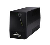 Tecnoware Power Systems UPS 1200VA UK for PC and Modem, Not for Gaming PCs or Consoles, ERA PLUS, Software, Blackout and Voltage Fluctuation Protection, Video Surveillance and Cash Registers