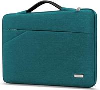 TECOOL 14 Inch Laptop Sleeve Protective Case for 14 Inch HP Lenovo Dell Acer Notebook Chromebook, 15'' MacBook Air M4 M3 M2, Waterproof Computer Case Bag with Handle and Pockets, Teal