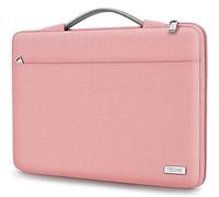 TECOOL 16 Inch Laptop Sleeve Case, Protective Notebook Bag Water-resistant Laptop Case 16 Inch for MacBook Pro 16 M4 M3 M2 M1 2024 2023-2019,16" Lenovo Thinkpad IdeaPad HP Dell ASUS,Pink