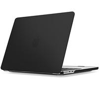TECOOL Case compatible with MacBook Air M5 M4 M3 M2 13.6 inch 2022-2026 (A3449 A3240 A3113 A2681), Plastic Snap On Hard Shell Cover, Black (Matte)