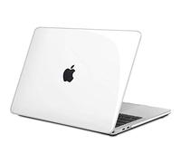 TECOOL Case compatible with MacBook Pro 13 inch 2016-2022 (M2 M1 A2338/A2289/A2251/A2159/A1989/A1706/A1708), Plastic Snap On Hard Shell Cover, Crystal Clear (Glossy)