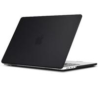 TECOOL Case compatible with MacBook Pro 14 inch 2021-2026 M5 M4 M3 M2 M1 Pro/Max, Plastic Snap On Hard Shell Cover, Black (Matte)