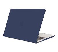 TECOOL Case Compatible with MacBook Pro 16 Inch with Touch Bar, 2019-2020 Release, Model A2141, Slim Plastic Hard Shell Cover, Navy Blue