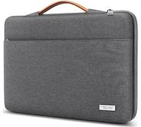 TECOOL Protective Laptop Sleeve 14 Inch Laptop Case for 14" Lenovo Thinkpad IdeaPad HP Dell Acer Notebook, MacBook Air 15 M3 M2 A3114 A2941 2023-2024 Waterproof Computer case Laptop Bag,Dark Grey