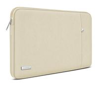 TECOOL 13.3 Inch Laptop Case Sleeve For MacBook Air 13 13.6 Inch M4 M3 M2 2025 2024 2022-2010,MacBook Pro 13 Inch M2 M1 2022-2012, MacBook Pro 14 Inch M4 M3 2024 2023,Protective Waterproof Case,Beige