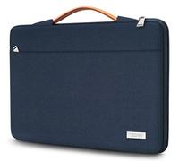 TECOOL Protective Laptop Sleeve 16 Inch,Waterproof 16 Inch Laptop Case for MacBook Pro 16 M5 M4 M3 M2(2019-2026),16" Notebook Lenovo HP Dell Acer Chromebook Case Laptop Bag with Handle,Dark Blue
