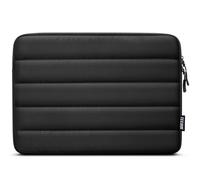TECOOL Puffy 13.3 Inch Laptop Sleeve Case for Macbook Air 13 13.6 M4 M3 M2 2025 2024-2010, Macbook Pro 13/14 M5 M4 M3 M2 M1 2025 2024-2012, Shockproof Water-Resistant Protective Bag Cover, Black