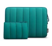 TECOOL Puffy 14 inch Laptop Sleeve Protective Case 14 Inch For 14” Lenovo HP EliteBook Pavilion Acer Dell Chromebook Notebook, Macbook Air 15 M5 M4 M3 2026-2023 Shockproof Splash-resistant Bag,Teal