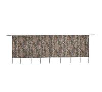 Tecoom Hunting Ground Blind for Turkey Deer - 126" x 34.7" Portable Camouflage Tree Stand Concealment Screen with Shadow-Free Black Interior - Silent Setup 210D Oxford Cloth (1 Pack)