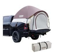 Tecoom Truck Tent for 6.4-6.7ft Pickup Bed, Waterproof PU3000mm Double Layer, Portable 1-2 Person Compact Full Size Bed with Rain Fly, Back of Truck Camping Beach Tent, Road Trips, Beach