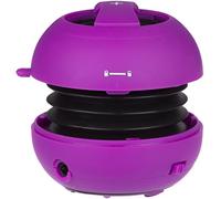 TecPlus Geo Pop Bluetooth Compact Lightweight Wireless Portable and Rechargeable Speaker, 4 Hours Playtime, 2 W Sound, Passive Bass Radiator, Compatible with Android/iOS Smartphones and Tablet - Pink