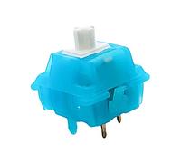 TECSEE Ruby Mix PC Material Key Switches for Mechanical Gaming Keyboards | Progressive Gold Spring | Plate Mounted | SMD 5 Pin RGB Switches for Backlit Keyboard (Sapphire 70)