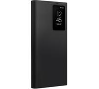 TECSHINE Intelligent Leather Cell-phone Case for Samsung Galaxy S23 Ultra. Automatic Sleep/Wake, Mobile Phone Cover, Smart Holster for Samsung S 23 Ultra -Black