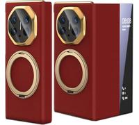 TECSHINE Leather Mobile Phone Case for Huawei Mate XT. Magnetic, Rotating Bracket, Smart Cell-Phone Cover/Shell for Matext