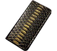 TECSHINE Leather Protective Case for Samsung Galaxy S21 Ultra Book-style One-piece Leather Cell Phone Cover/Sheath/Holster for Samsung S 21 Ultra Mobile Phones -Black