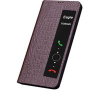 TECSHINE Smart Leather Mobile Phone Case for HONOR Magic V3. Magnetic, Honor Magic V 3 Intelligent Cellphone Covers/Shell