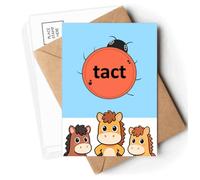 Tect Roundness Beetle Scarab Script Postcards Envelopes Cards Mailing Year Horse