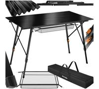 Bastian Camping Table - Height Adjustable and Folding, none